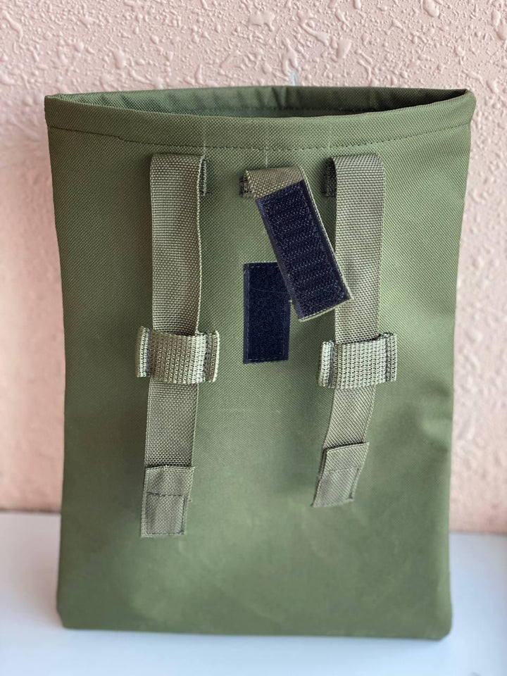 MOLLE Olive Magazine Dump Pouch with Lining