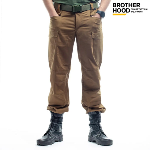 Brotherhood UTP 2.1 Tactical Military Pants, Coyote Ripstop