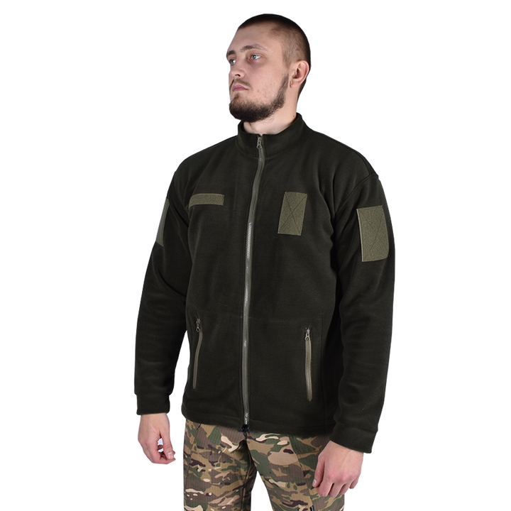 Brotherhood Tactical Fleece Jacket Dark Khaki