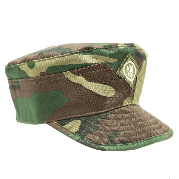 Brotherhood Bullets Woodland Trident Cap for Armed Forces Tactical Use