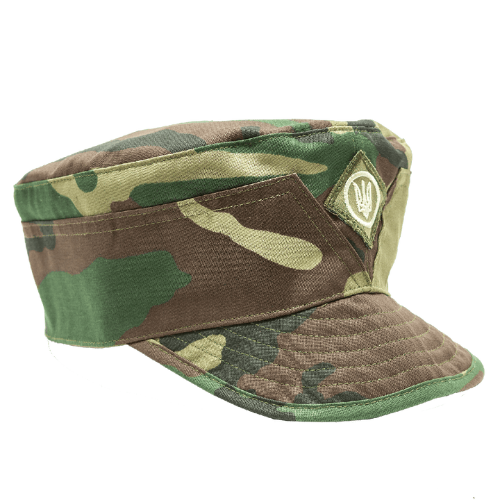 Brotherhood Bullets Woodland Trident Tactical Cap