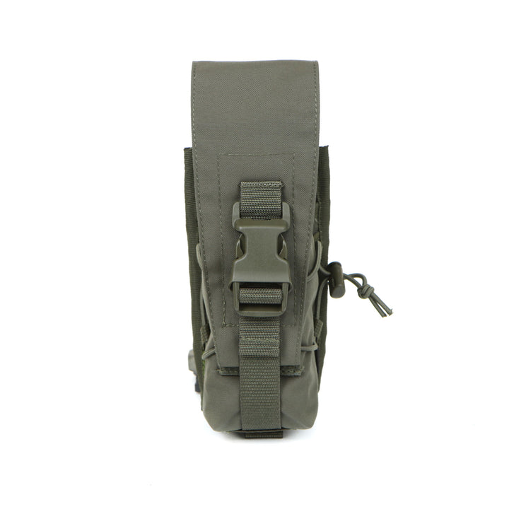 Universal Closed Magazine Pouch for AK and AR in Ranger Green MOLLE