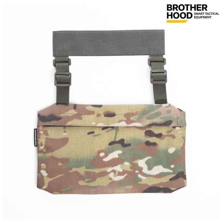 Multicam 2.0 Ballistic Plate Pocket for Lower Back Protection, 10.4" x 5.9"
