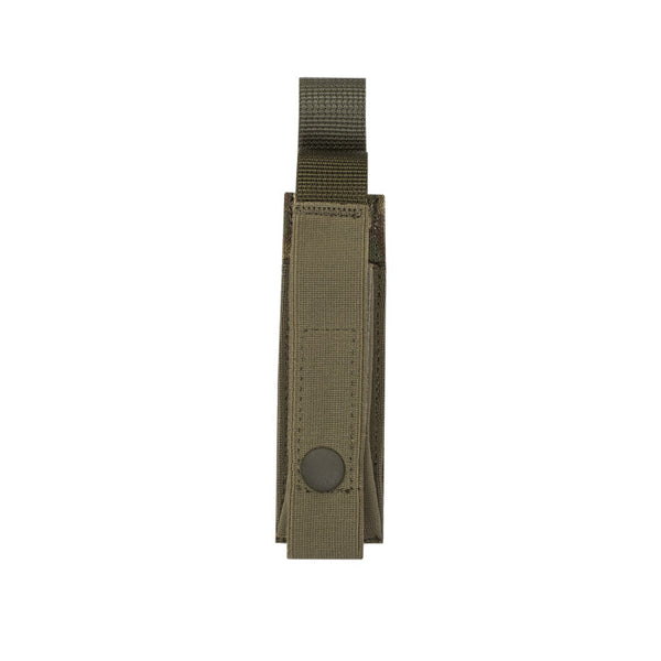 Military Pistol Magazine Pouch for PM/Fort 17, Olive, with Knife & Multitool