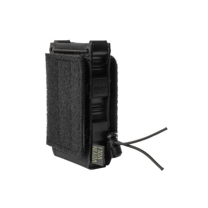 Single AK Magazine Pouch with Velcro - Black