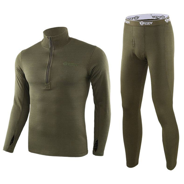 ESDY Level 2 Thermal Underwear, Olive, 2XL