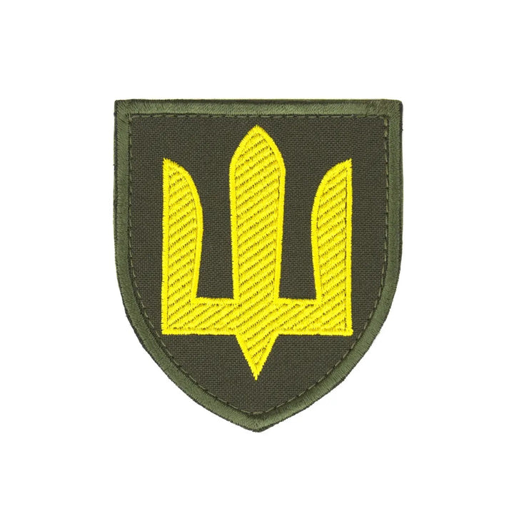 Ukrainian Armed Forces Chevron, Olive Drab Color