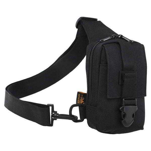 Silver Knight Shoulder Organizer 1L Black