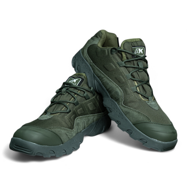 AK Tactical Patrol Sneakers, Olive Green