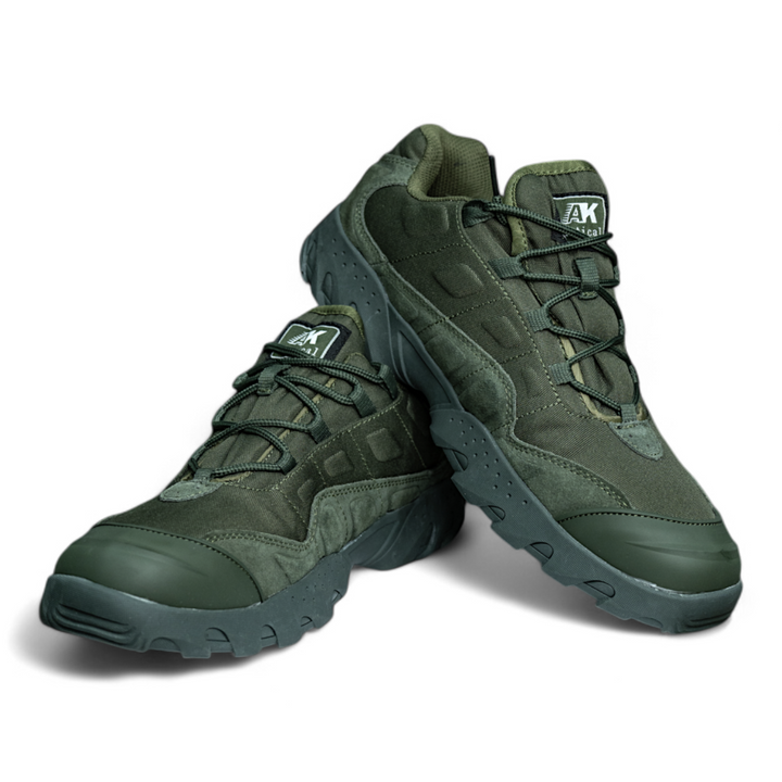 AK Tactical Patrol Sneakers, Olive Green