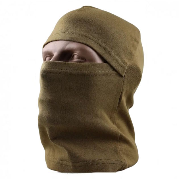 Coyote Cotton Balaclava, One Size