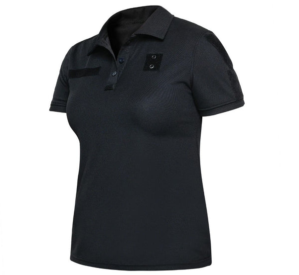 CoolPass Air Women's Polo Shirt, Black, Size M