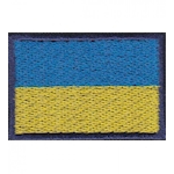 Navy Flag Patch, Yellow-Blue, Velcro, 1.2" x 1.8"