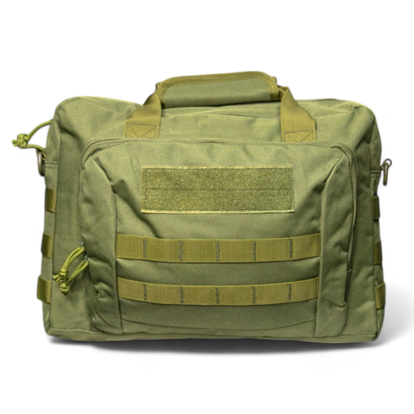 Silver Knight Olive Notebook Bag