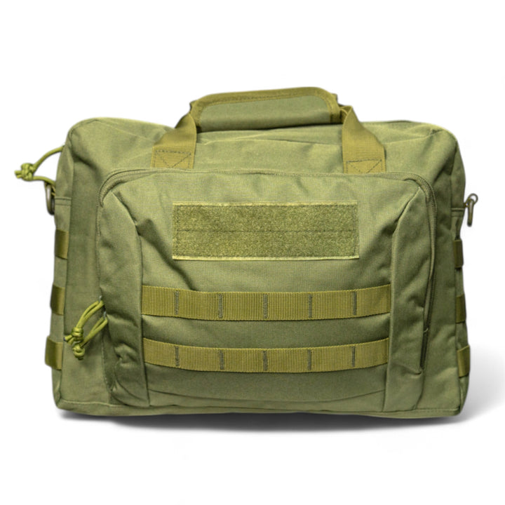 Silver Knight Olive Notebook Bag