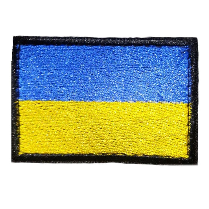 DSNS Patch, Yellow-Blue, Velcro, 2.4" x 1.6"