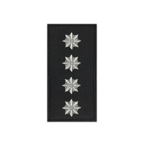 Black Police Captain Epaulet