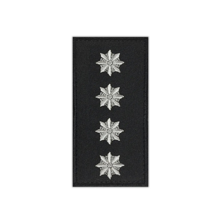 Black Police Captain Epaulet