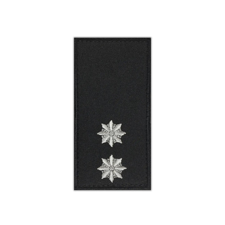 Black Police Lieutenant Epaulet