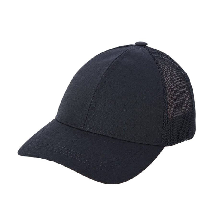 Classic Black Mesh Baseball Cap