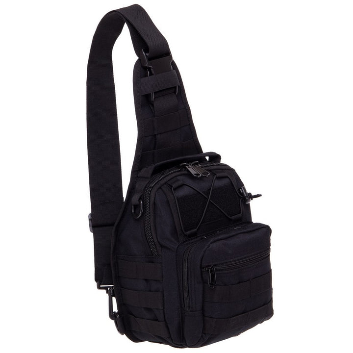 Silver Knight Tactical Sling Bag 6L - Black