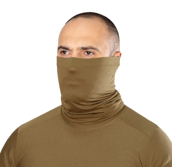 Basic CoolPass Grid 2.0 Coyote Neck Gaiter