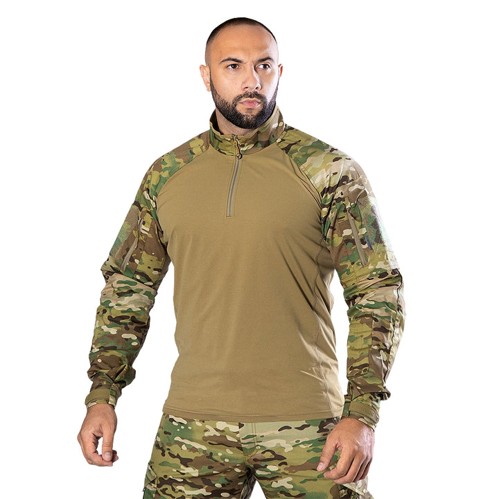 Raid Twill Combat Shirt Multicam/Tan