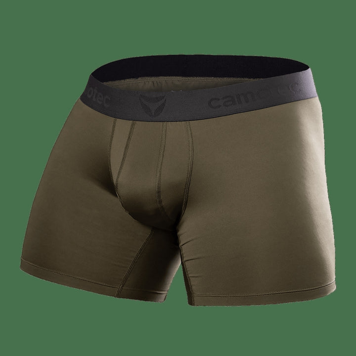 Men's Olive Boxer Briefs