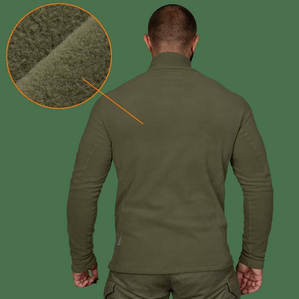Hawk Himatec Fleece Jacket, Olive Green