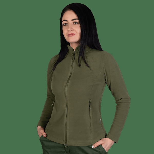 Pani Meadow 100 Fleece Jacket Olive 8576