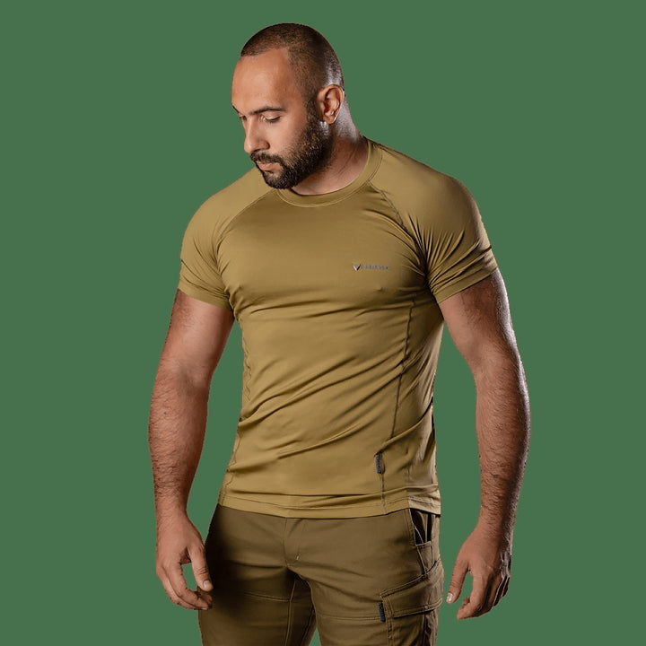 Thorax 2.0 CoolPass T-Shirt in Coyote Brown