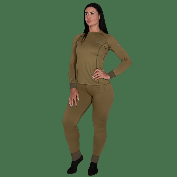 Pani Polarheat QS Women's Thermal Underwear in Tan