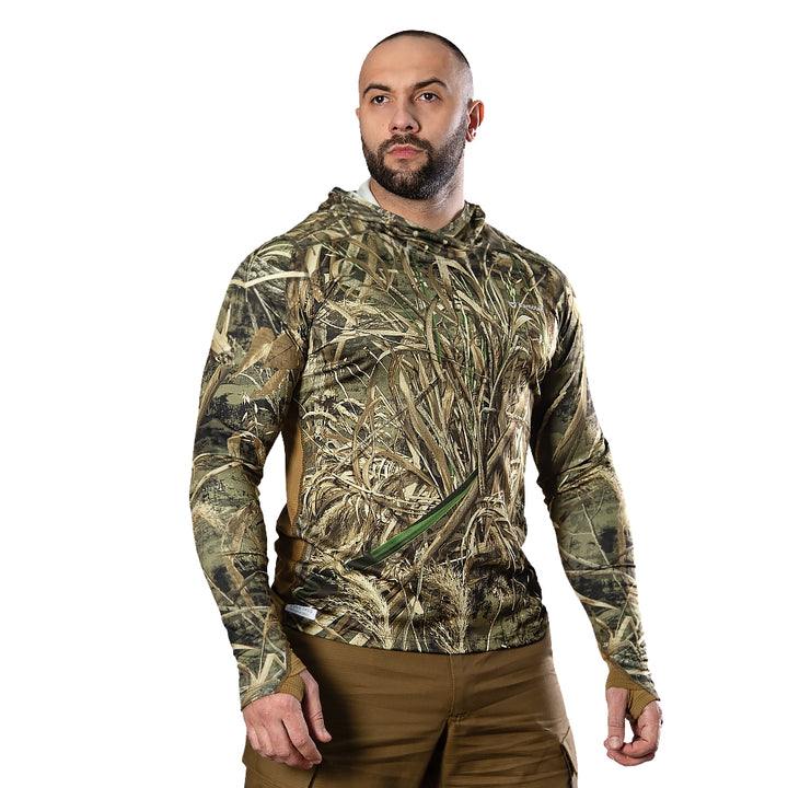 Chiton Air Hooded Long Sleeve Shirt Cane 5