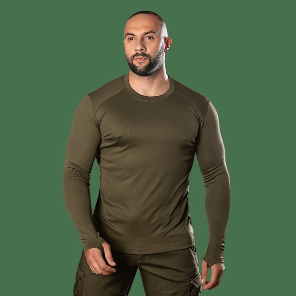 Chiton 2.0 CoolPass Antistatic Long Sleeve Shirt, Olive