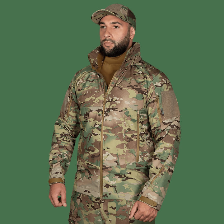 Phantom Stalker SoftShell Suit in Multicam