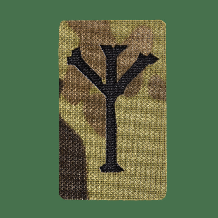 Camotec Algiz Rectangular Patch 5" x 3" Multicam