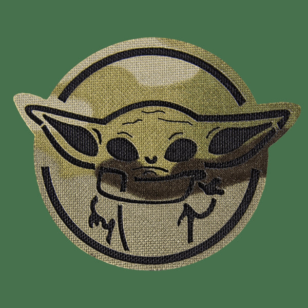 Camotec Baby Yoda/Grogu Patch 6.5" x 8" Multicam