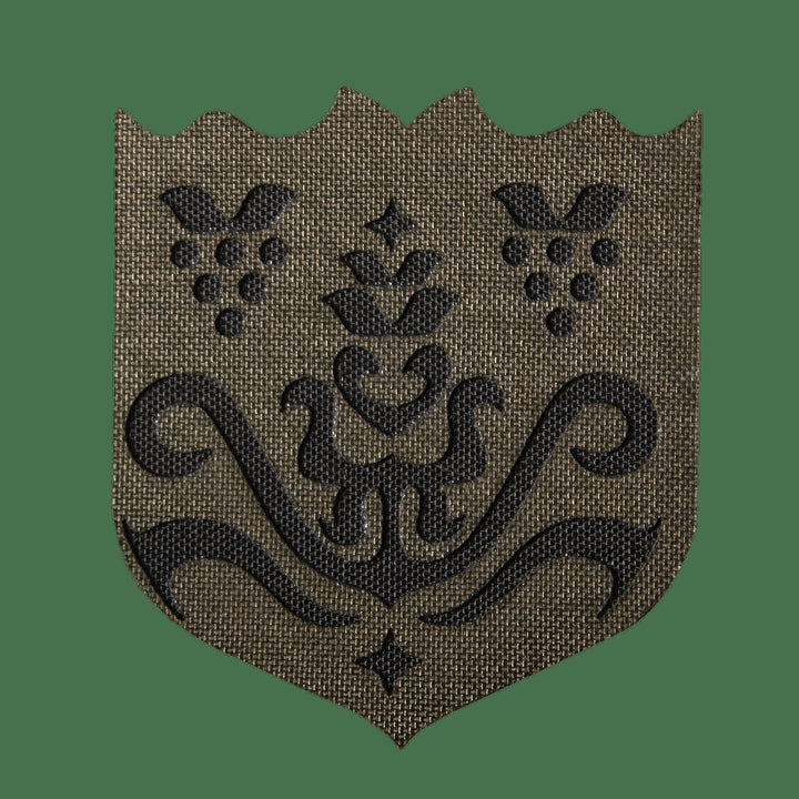 Camotec Patch Coat of Arms Nova Odesa Olive (7"x8")