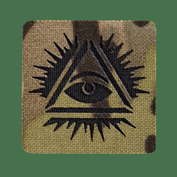 Camotec Mason Patch 5" x 5" Multicam/Black