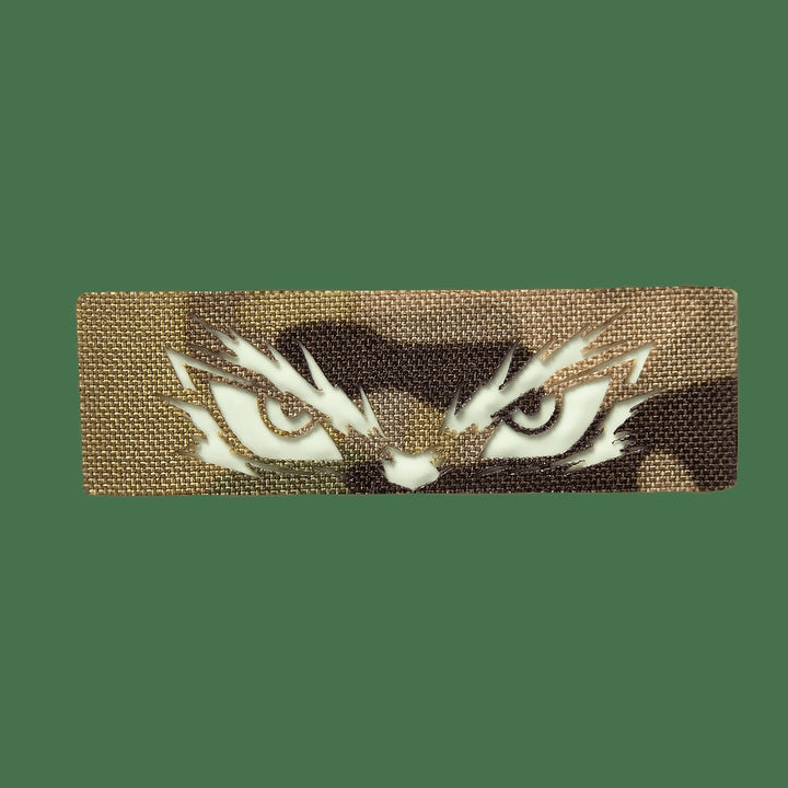 Camotec Owl Eyes Patch 2.5" x 8" Multicam/Luminescent
