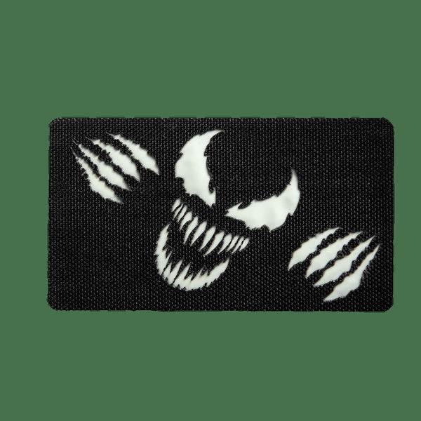 Camotec Venom 2.0 Patch 5"x8" Black/Luminescent