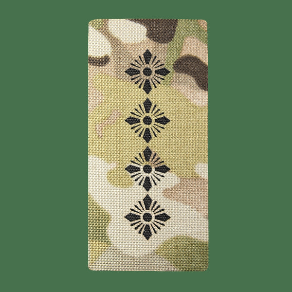 Camotec Captain Epaulet, 5" x 10", Multicam