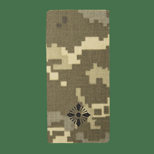 Camotec Junior Lieutenant Epaulet, Pixel Camo, 5"x10"