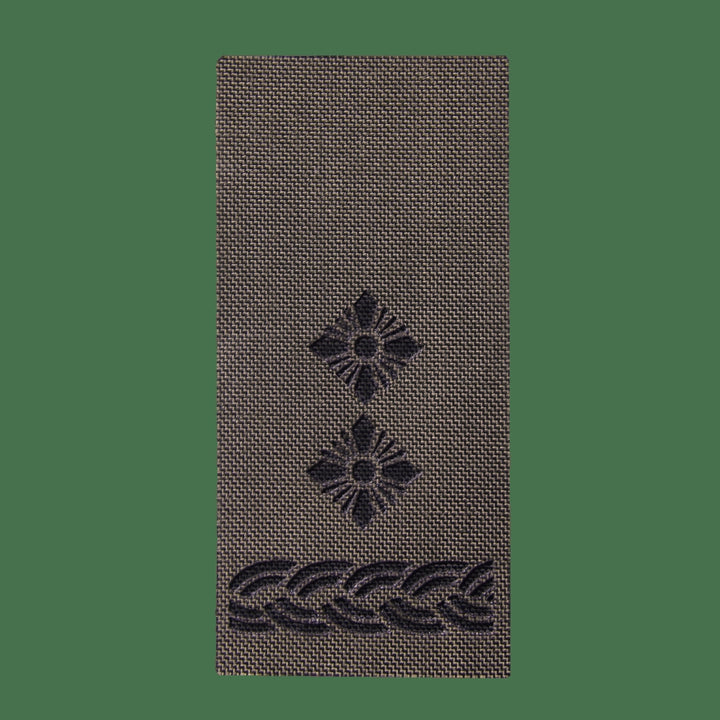 Camotec Colonel Epaulet, Olive Green, 5" x 10"