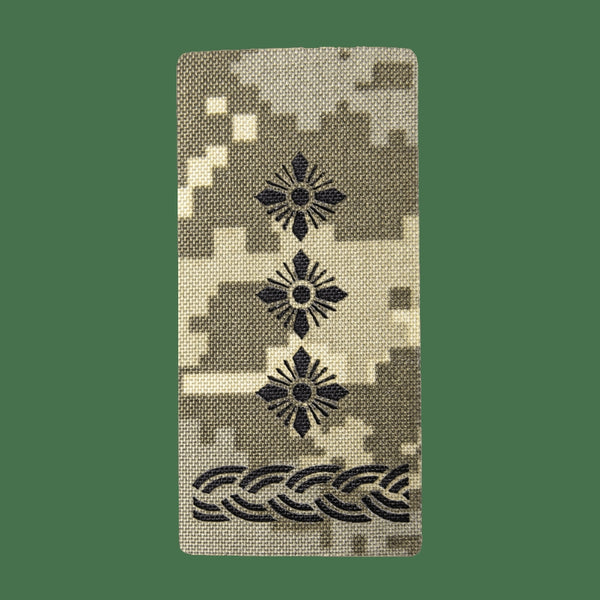 Camotec Colonel Epaulet 5" x 10" Pixel Camo