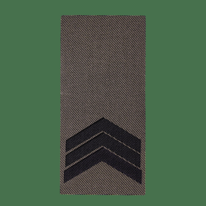 Camotec Sergeant Epaulet, Olive Green, 5" x 10"