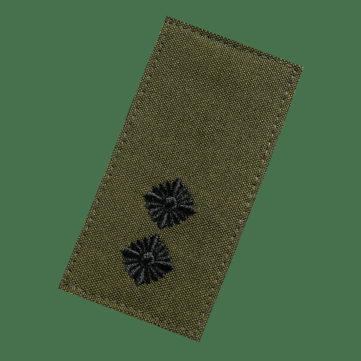 Ukrainian Armed Forces Lieutenant Patch, Olive Green