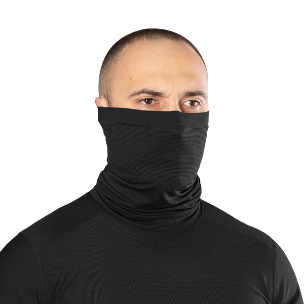 Basic CoolPass Grid 2.0 Black Neck Gaiter