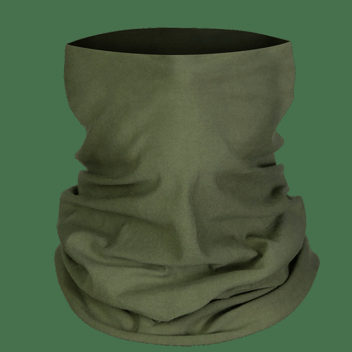 Eco 100% Cotton Olive Neck Gaiter