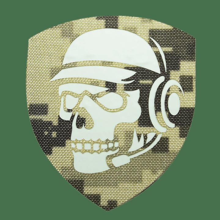 Camotec Skull Patch (7"x8") Pixel/Luminous